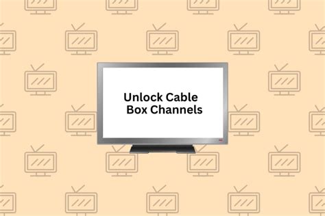 how to open comcast junction box|how to unlock cable box.